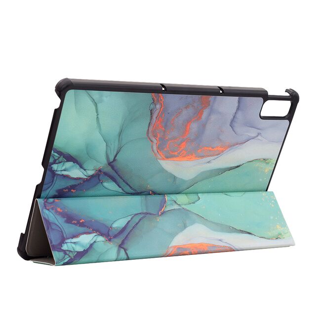 Husa tableta Lenovo Tab P11 Gen 2 11.5 inch TB-350 Smart Ultralight de tip stand - green time