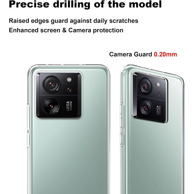 Husa pentru Xiaomi 13T / 13T Pro Slim & Light 1.5mm, Transparent