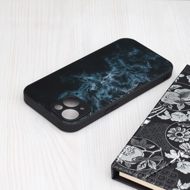 Husa iPhone 15 Plus Techsuit Glaze, Blue Nebula