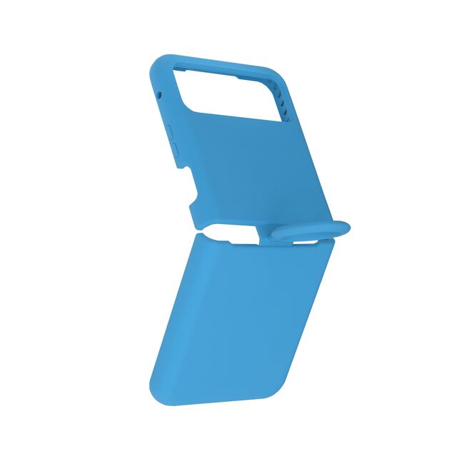 Husa Motorola Razr 40 Techsuit Soft Edge Silicone, albastru