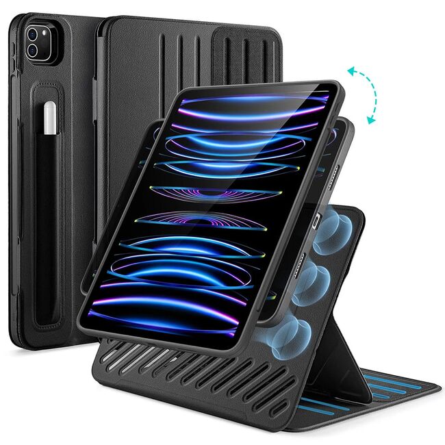 Husa iPad Pro 13 (2024) ESR Shift Magnetic, negru