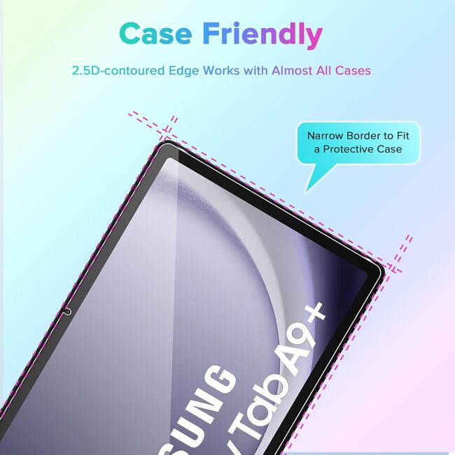 Folie de protectie sticla pentru Samsung Galaxy Tab A9 Plus 11 inch, tempered glass HD Clear