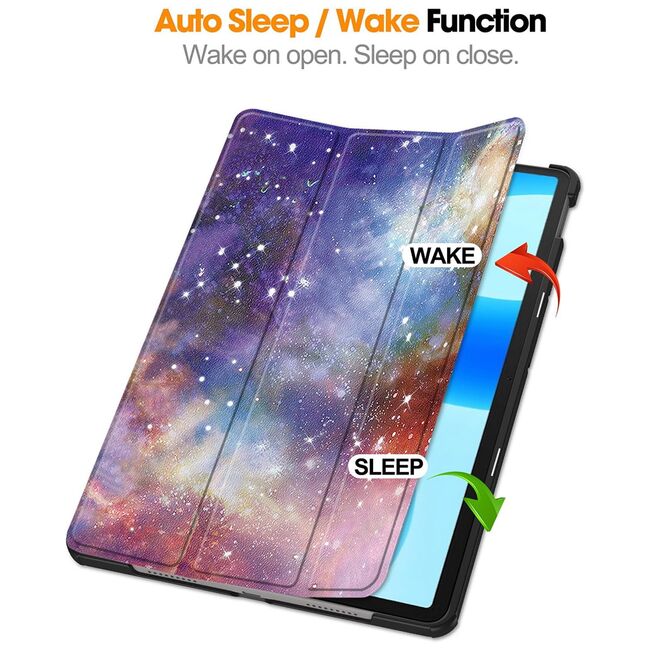 Husa Huawei MatePad 11.5 inch UltraSlim de tip stand, functie wake-up/sleep - galaxy