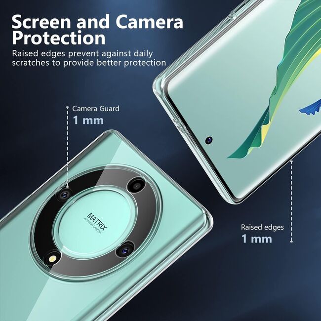 Husa pentru Honor Magic 6 Lite 5G Slim Anti-Shock 1.5mm, Transparent
