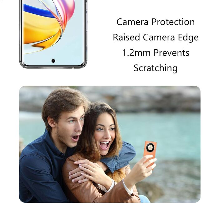Husa pentru Honor Magic 6 Lite 5G Slim Anti-Shock 1.5mm, Transparent