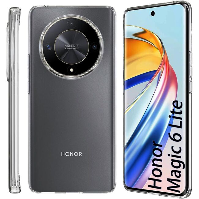 Husa pentru Honor Magic 6 Lite 5G Slim Anti-Shock 1.5mm, Transparent