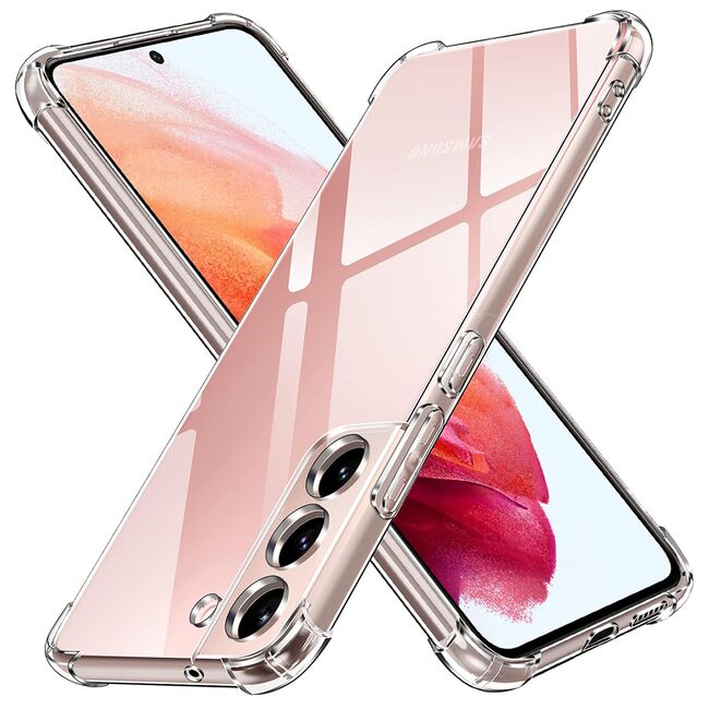 Husa Samsung Galaxy S22 5G Techsuit Shockproof Clear Silicone, transparenta