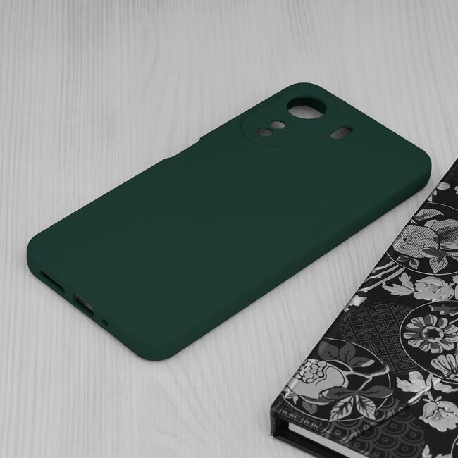 Husa Xiaomi Redmi 13C 4G Techsuit Soft Edge Silicone, dark green