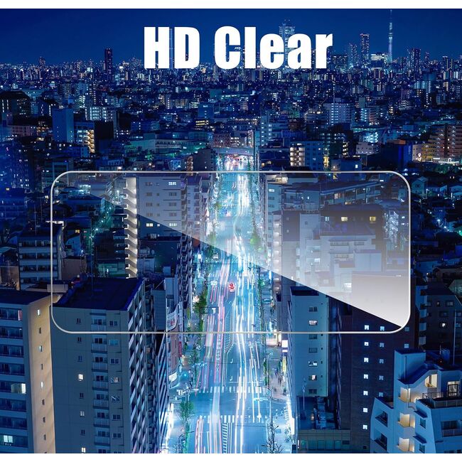Folie din sticla pentru Honor X8b Clear Vision Glass, transparent