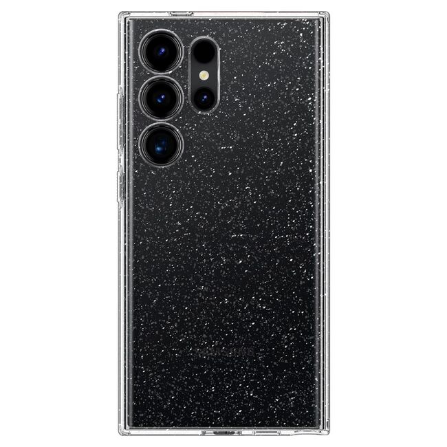 Husa Samsung Galaxy S24 Ultra Spigen Liquid Crystal Glitter, Crystal Quartz