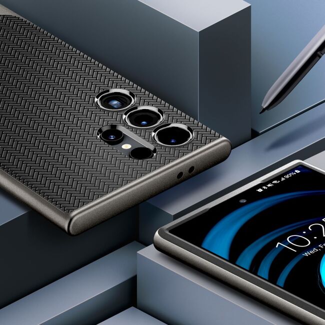 Husa Samsung Galaxy S24 Ultra Spigen Neo Hybrid, gunmetal