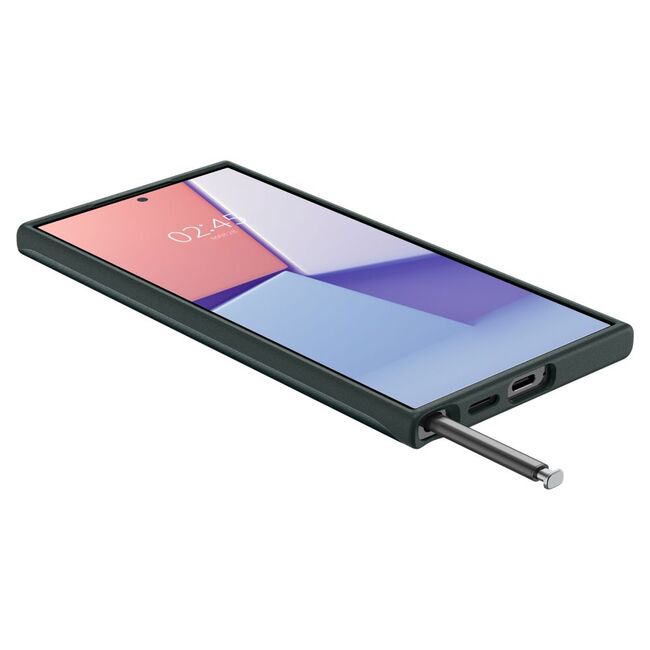 Husa Samsung Galaxy S24 Ultra Spigen Thin Fit, abyss green