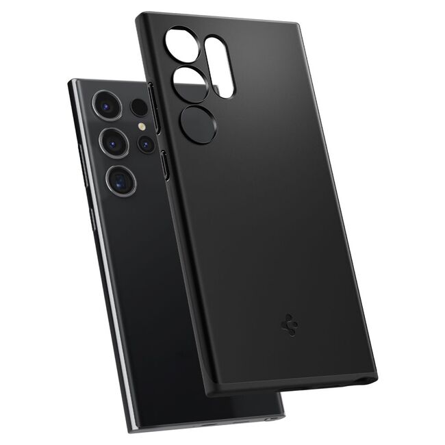Husa Samsung Galaxy S24 Ultra Spigen Thin Fit, negru