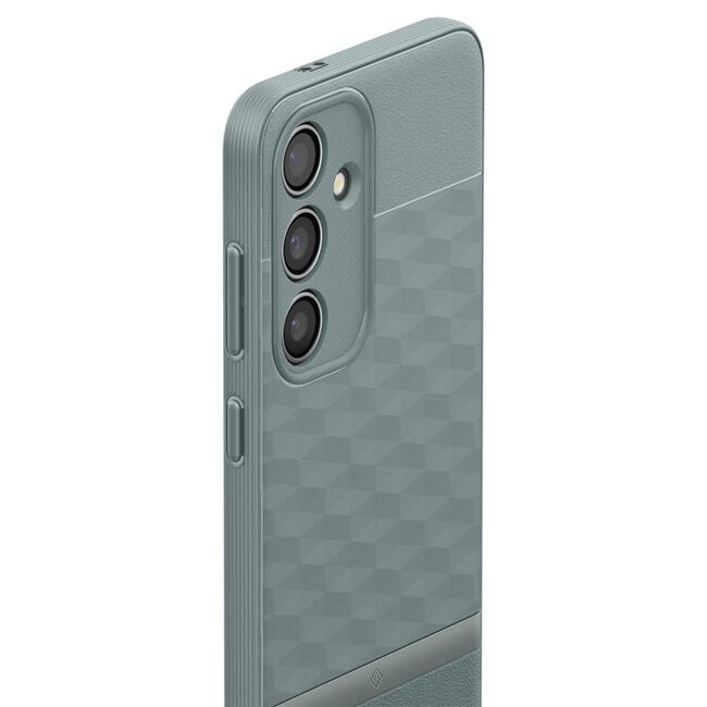 Husa Samsung Galaxy S24 Spigen Caseology Parallax, sage green