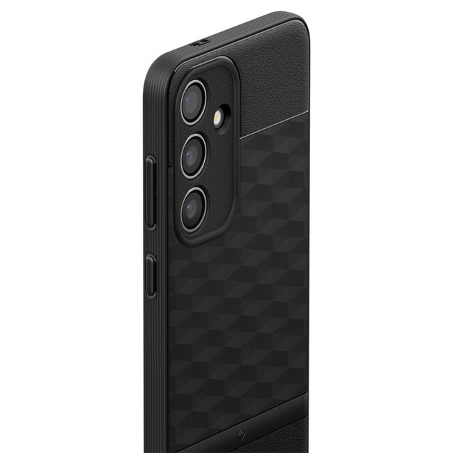 Husa Samsung Galaxy S24 Plus Spigen Caseology Parallax, negru