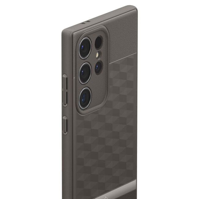 Husa Samsung Galaxy S24 Ultra Spigen Caseology Parallax, ash grey