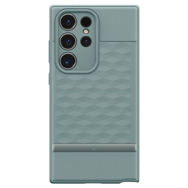 Husa Samsung Galaxy S24 Ultra Spigen Caseology Parallax, sage green