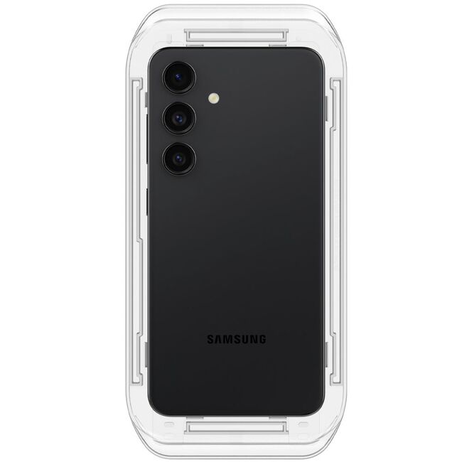 [Pachet 2x] Folie Samsung Galaxy S24 Plus Spigen Glas.tR EZ Fit, transparenta