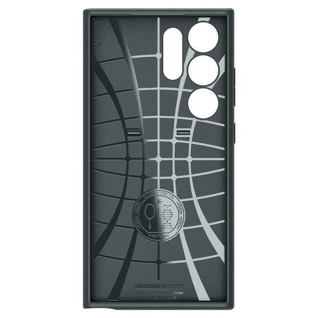Husa Samsung Galaxy S24 Ultra Spigen Optik Armor, abyss green
