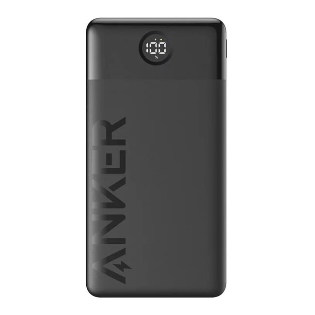 Baterie externa telefon USB, Type-C Anker 324, 10000mAh, 12W, negru