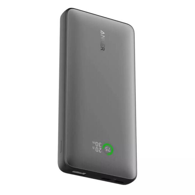 Baterie externa telefon 2x USB-C, USB Anker 533, 10000mAh, Digital Display, 25W, negru