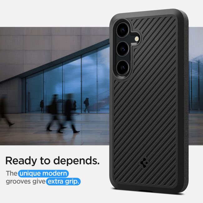 Husa Samsung Galaxy S24 Spigen Core Armor, negru