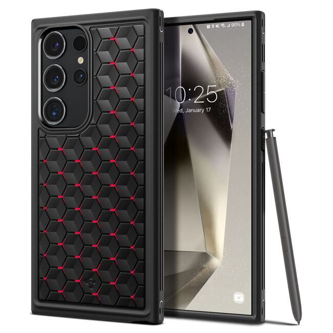 Husa Samsung Galaxy S24 Ultra Spigen Cryo Armor, rosu