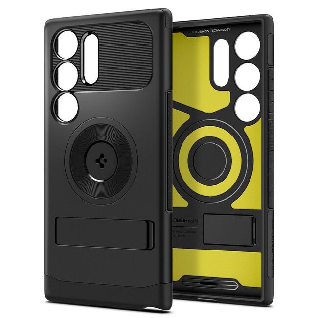 Husa premium pentru  Samsung Galaxy S24 Ultra Spigen Slim Armor MagSafe - negru