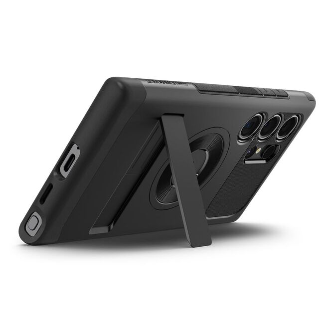 Husa premium pentru  Samsung Galaxy S24 Ultra Spigen Slim Armor MagSafe - negru
