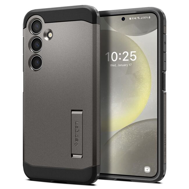 Husa Samsung Galaxy S24 Spigen Tough Armor, gunmetal