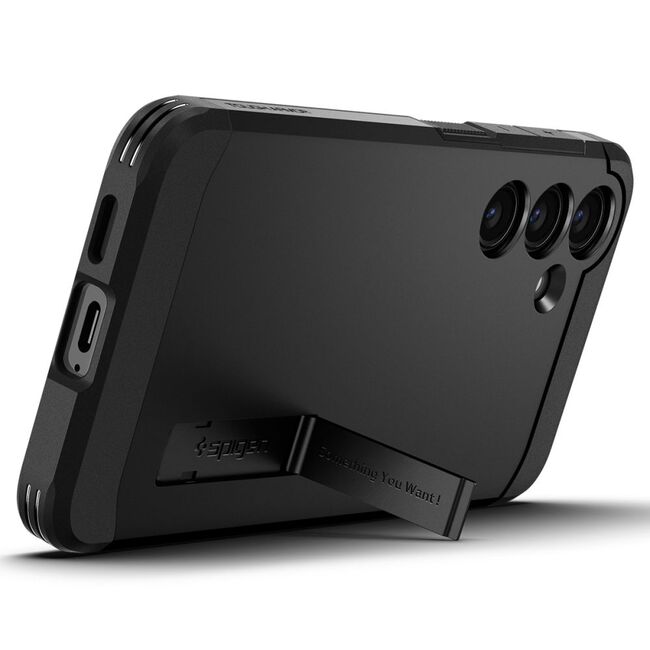 Husa Samsung Galaxy S24 Plus Spigen Tough Armor, negru