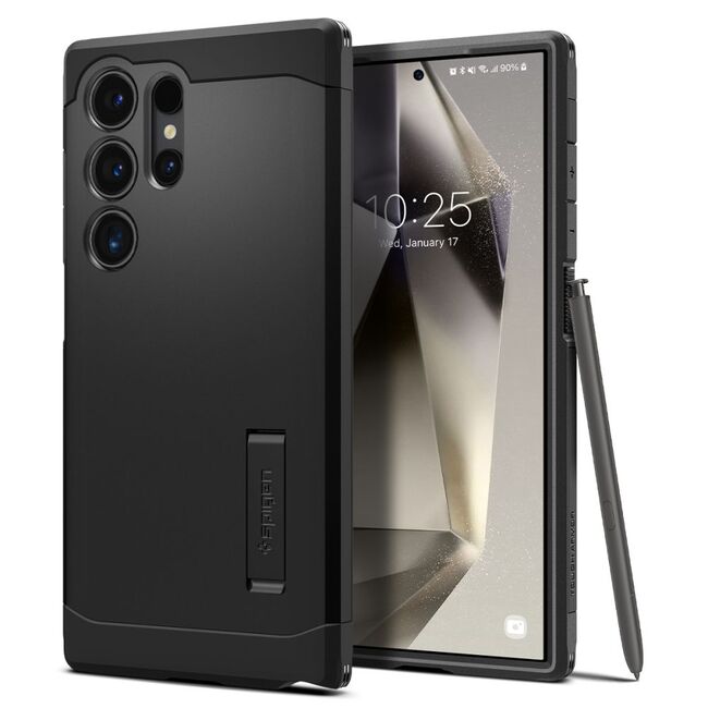 Husa premium pentru  Samsung Galaxy S24 Ultra Spigen Tough Armor - negru