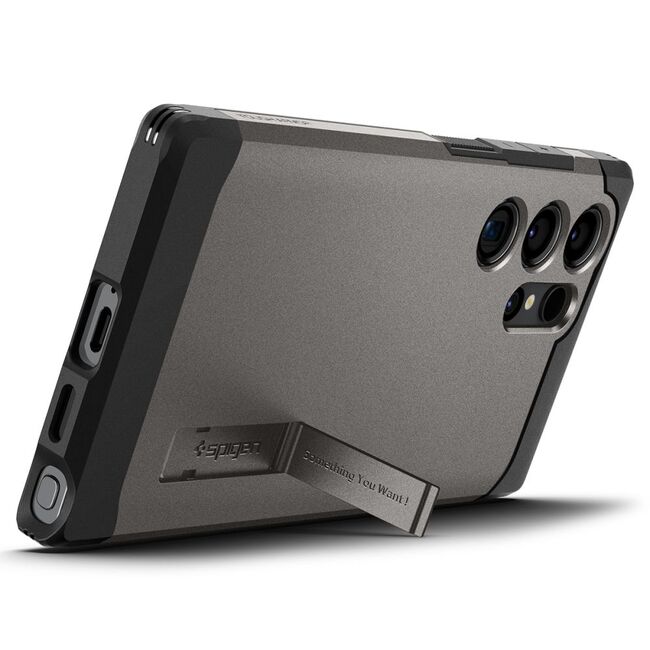 Husa premium pentru  Samsung Galaxy S24 Ultra Spigen Tough Armor - carbon