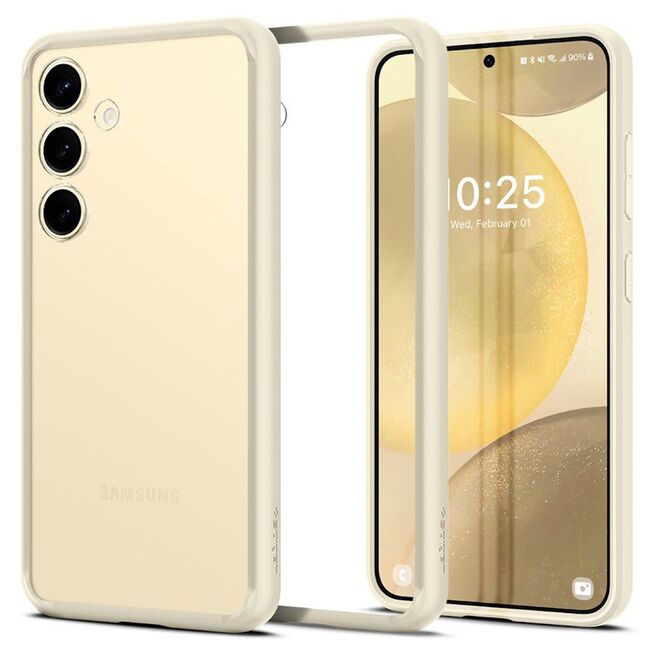 Husa Samsung Galaxy S24 Spigen Ultra Hybrid, mute beige