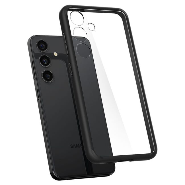 Husa Samsung Galaxy S24 Plus Spigen Ultra Hybrid, negru - transparent