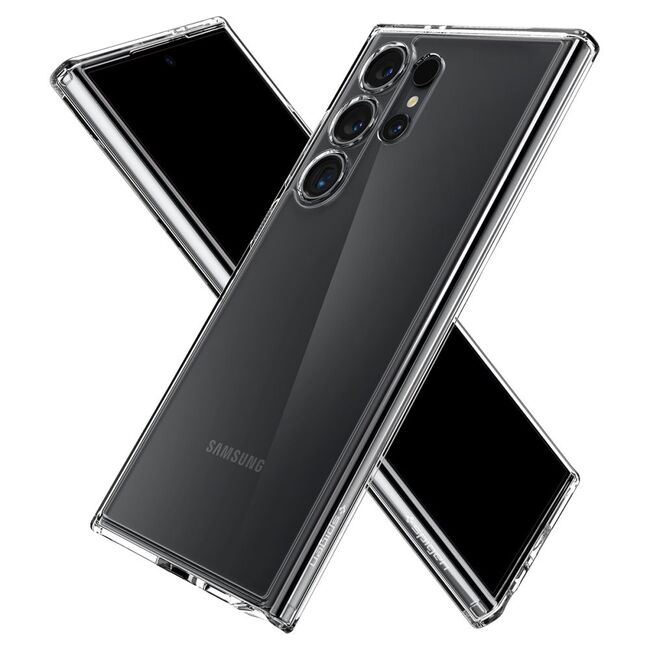 Husa premium pentru  Samsung Galaxy S24 Ultra Spigen Ultra Hybrid - transparent
