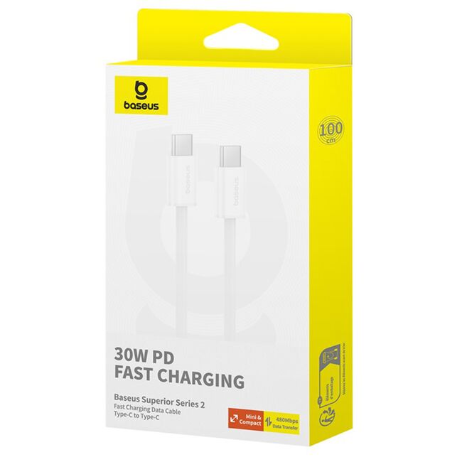 Cablu de date Fast Charging Type-C 30W Baseus P10365200211-00