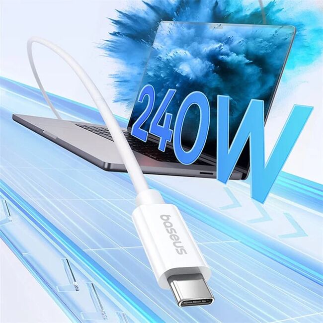 Cablu tip C pentru Realme GT Neo 5 240W Baseus P10365200211-02