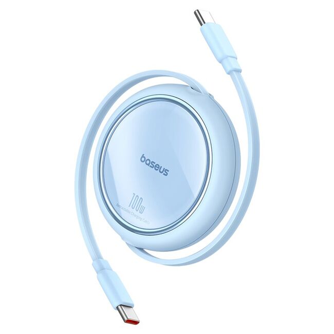 Cablu de date Super Fast Charging PD100W USB Tip-C la USB Tip-C Baseus Free2Draw Mini