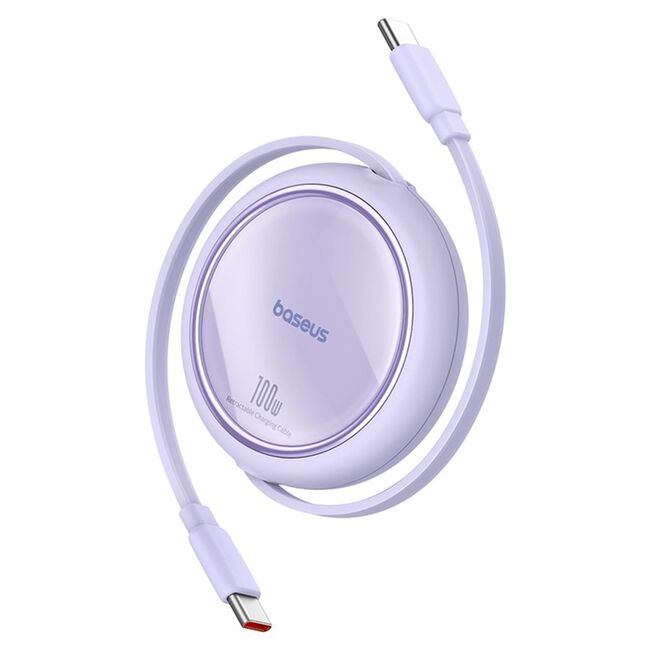 Cablu de date Super Fast Charging PD100W USB Tip-C la USB Tip-C, Baseus Free2Draw Mini