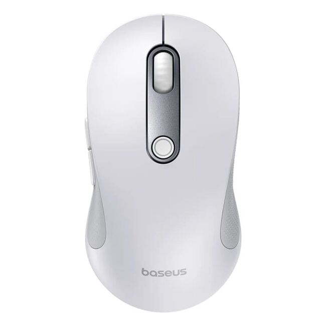 Mouse wireless Bluetooth pentru laptop Baseus F02, 2.4G, alb