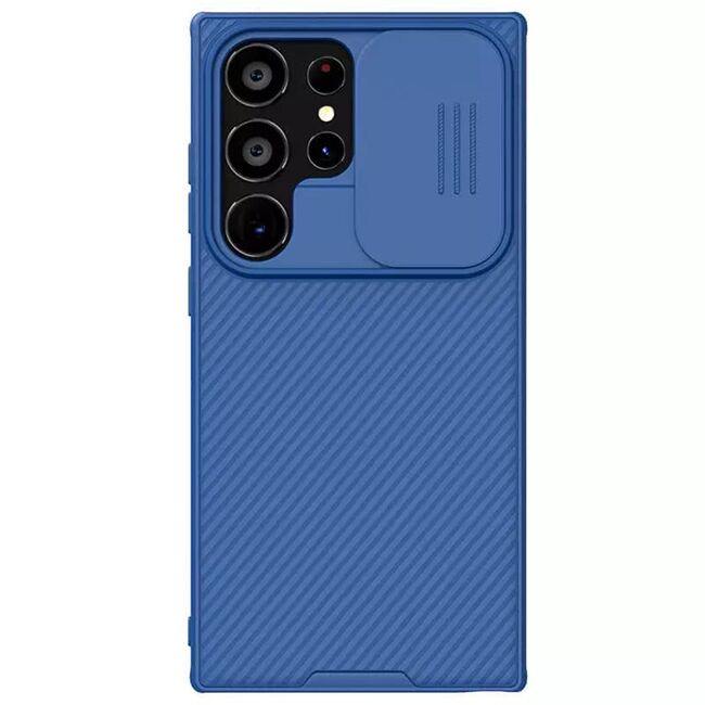 Husa Samsung Galaxy S24 Ultra Nillkin CamShield Pro, albastru