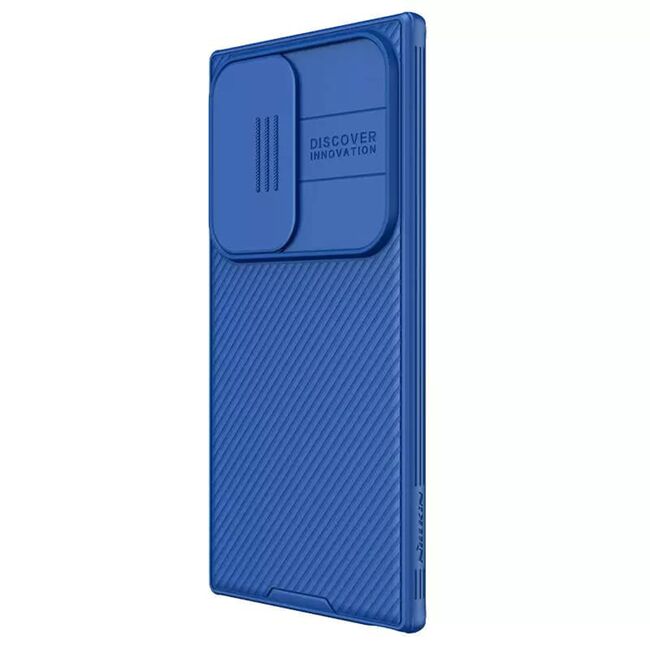 Husa Samsung Galaxy S24 Ultra Nillkin CamShield Pro, albastru