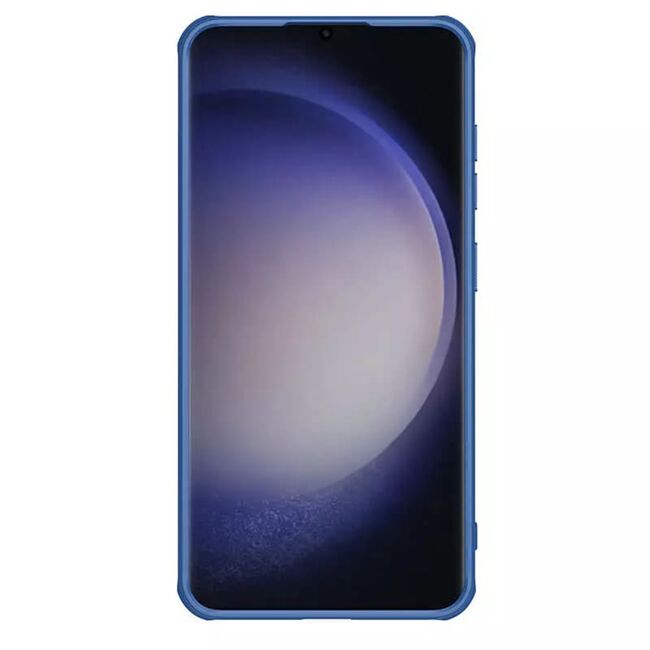 Husa Samsung Galaxy S24 Nillkin Super Frosted Shield Pro, albastru