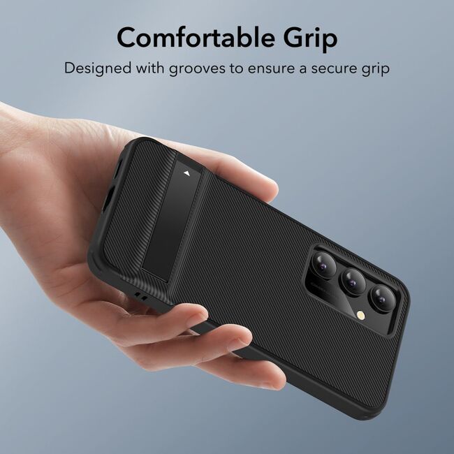 Husa pentru  Samsung Galaxy S24+ Plus ESR - Air Shield Boost Kickstand - negru