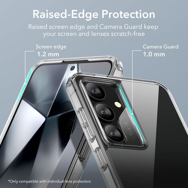 Husa pentru  Samsung Galaxy S24+ Plus ESR - Air Shield Boost Kickstand - transparent