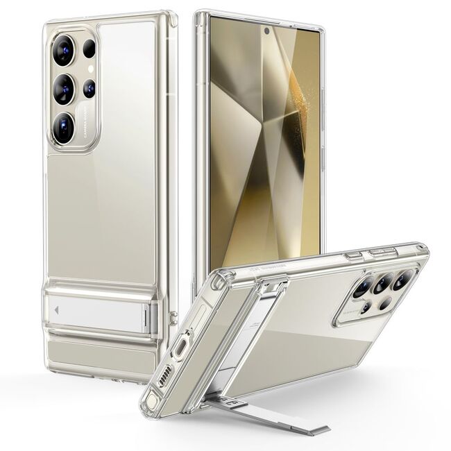 Husa pentru  Samsung Galaxy S24 Ultra ESR - Air Shield Boost Kickstand - transparent