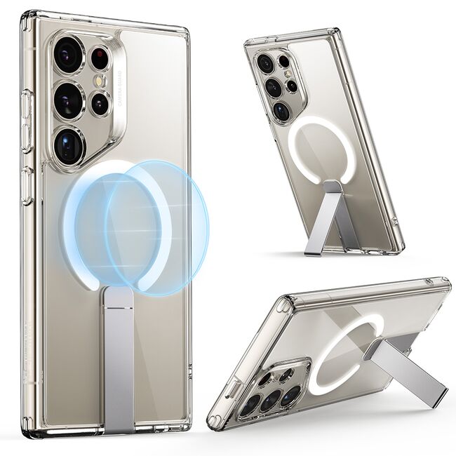 Husa pentru  Samsung Galaxy S24 Ultra cu MagSafe ESR - Boost Flickstand HaloLock - transparent