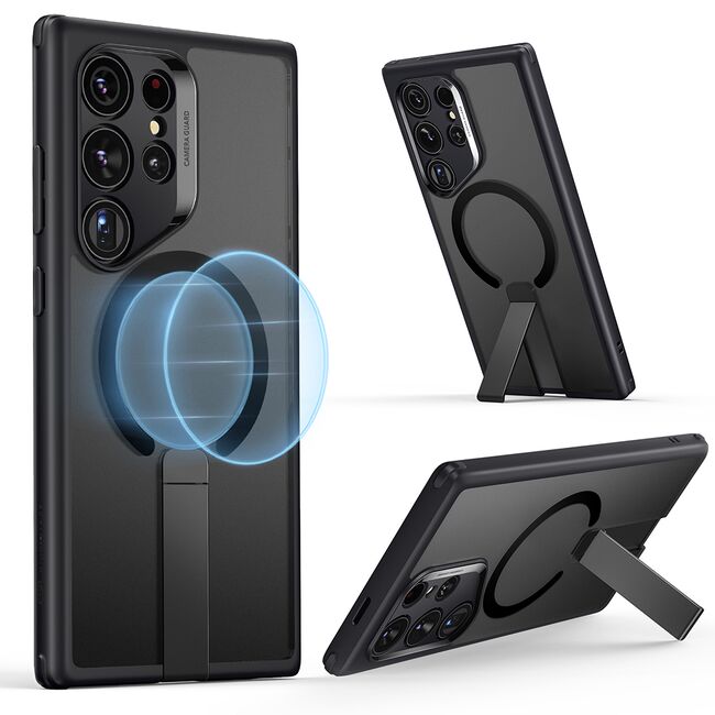 Husa pentru  Samsung Galaxy S24 Ultra cu MagSafe ESR - Boost Flickstand HaloLock - negru mat