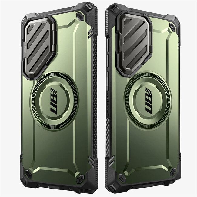 Husa Samsung Galaxy S24 Ultra Supcase Unicorn Beetle XT MagSafe, guldan